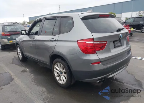 2013 BMW X3 xDrive28I z USA, uszkodzony, nr VIN 5UXWX9C59D0A22135